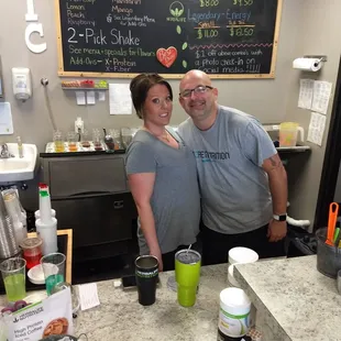 Scott &amp; Christina ( owners/ operators)