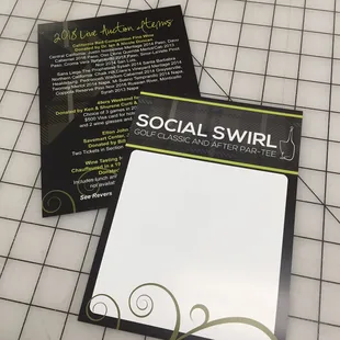 Custom printing for your event