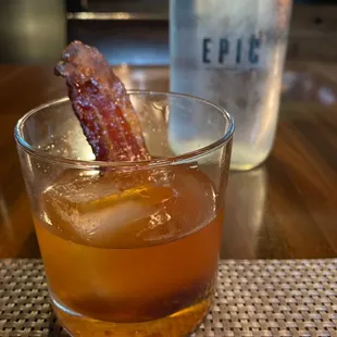Bacon bourbon