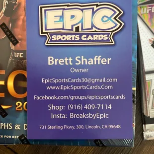 Business card