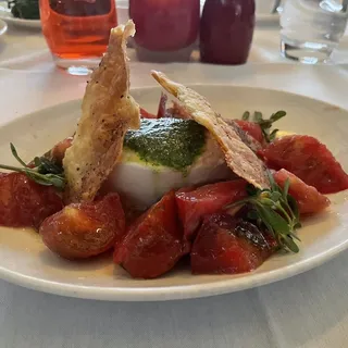 Baked Humboldt Fog Cheese