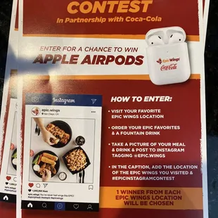 an advertisement for an apple airpods