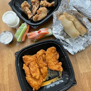 Lemon Pepper and Mild Buffalo