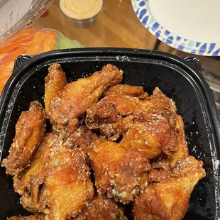 Garlic wings