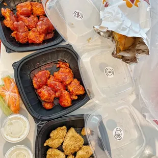 Boneless wings