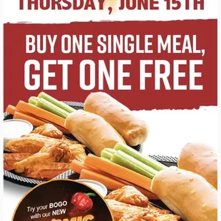 a flyer for the epic deal