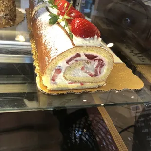 Get the strawberry roll!!!