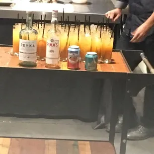 Harvest mules. Drink #1