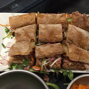 Our table made banh mi and it came out so good! Can't wait to make this dish at home!