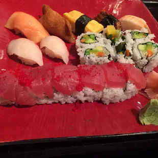 sushi and sashimi, food, sashimi, sushi