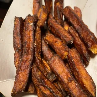 a close up of a plate of food