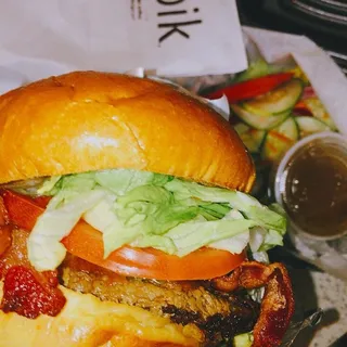 Old Skool Beef Burger