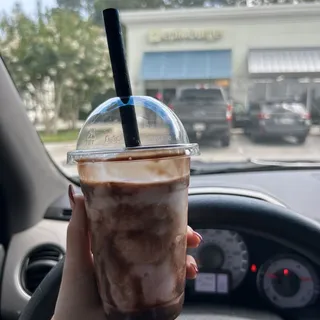 Vegan Chocolate Covered Strawberry Shake