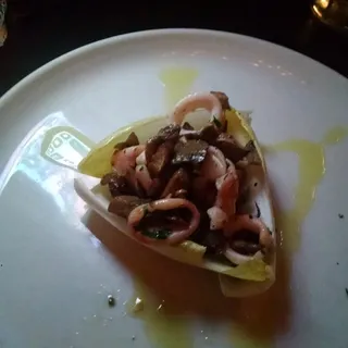 Calamari e Funghi
