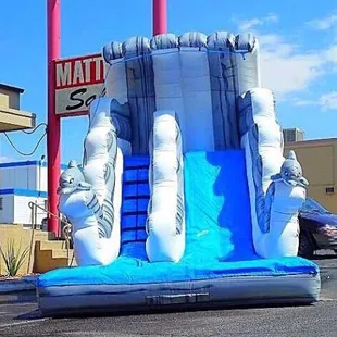 Single water slide