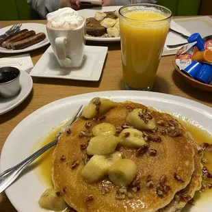 Banana Foster Pancake