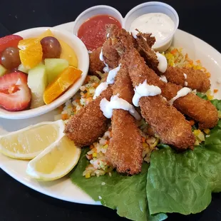 Eppies Famous Fresh Shrimp Dinner