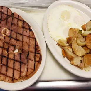 Bone-In-Ham Breakfast