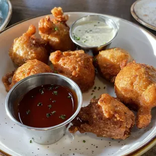 Crab hush puppies - the daily special