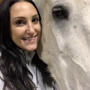 Cuddle with the horses