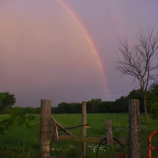 From the bunk house after a storm