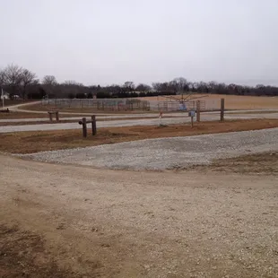 Campsites with utilities.