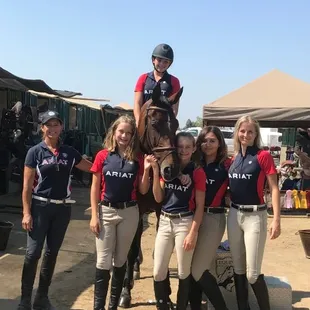 Part of our amazing show team! Go Team EUI!