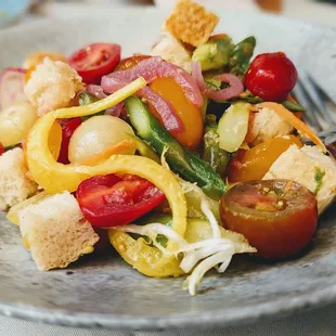 This salad needed some sort of seasoning.