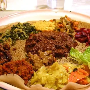 Era has the best ethiopian food!