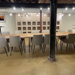 Private room and wine cellar