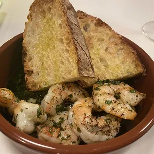 Camarones Con Chimichurri