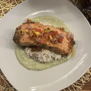 Seared Atlantic Salmon