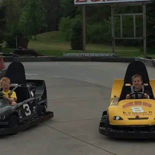 My boys riding solo!