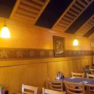 the interior of a restaurant