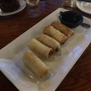 Crispy spring rolls