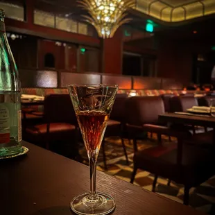 After dinner aperitif