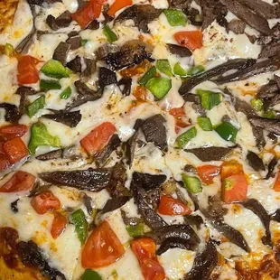 Lamb &amp; Beef Shawarma pizza