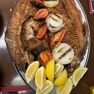 Maskoov Iraqi style grilled fish was amazing. Highly recommended