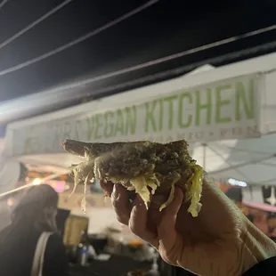 Ruben sandwich from ERBS Vegan Kitchen