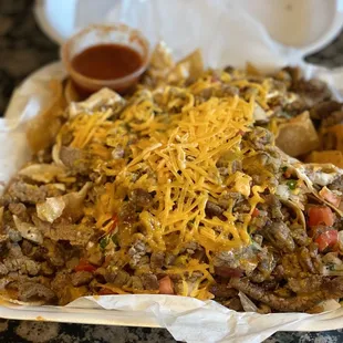 Their super loaded nachos are our &quot;go to&quot;!