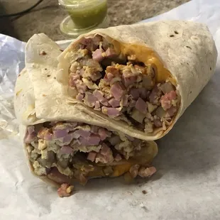 I&apos;ve been getting breakfast burritos here for years. If you want a good breakfast burrito, go here.