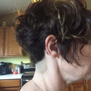 This is what I got!   Disgusting, uninspired haircut. I expected better from Eric Fisher Salon.