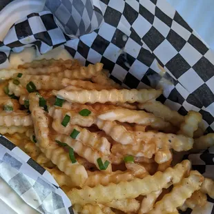 Pimento Cheese Fries (gluten free)