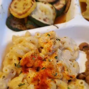 Zucchini and Mac &amp; Cheese