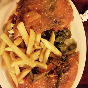 Torta de carne asada ahogada