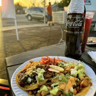 Tacos &amp; a coke