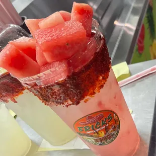 Watermelon aqua frescas