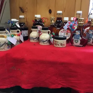 Mmmm maple syrup available!