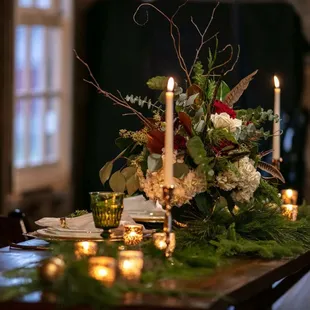 The Farm is the Perfect place for a cozy winter gathering.