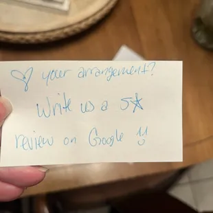 Request for 5 star review, I will give them a review but it will not be 5 stars.